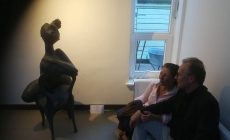 Frau und Herr Bolle in der Wanne