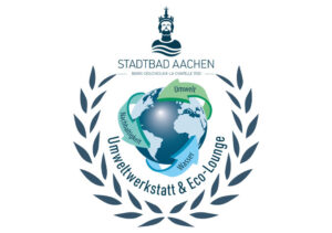 Logo Umweltwerkstatt & Eco-Lounge - Stadtbad Aachen