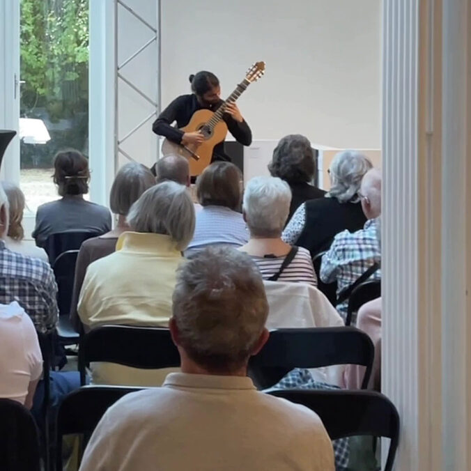 Finale: Viva la Guitarra im Stadtbad Aachen mit Samrat Majumder.