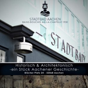 Historisches Stadtbad Aachen, Kultur- und Begegnungsstätte.